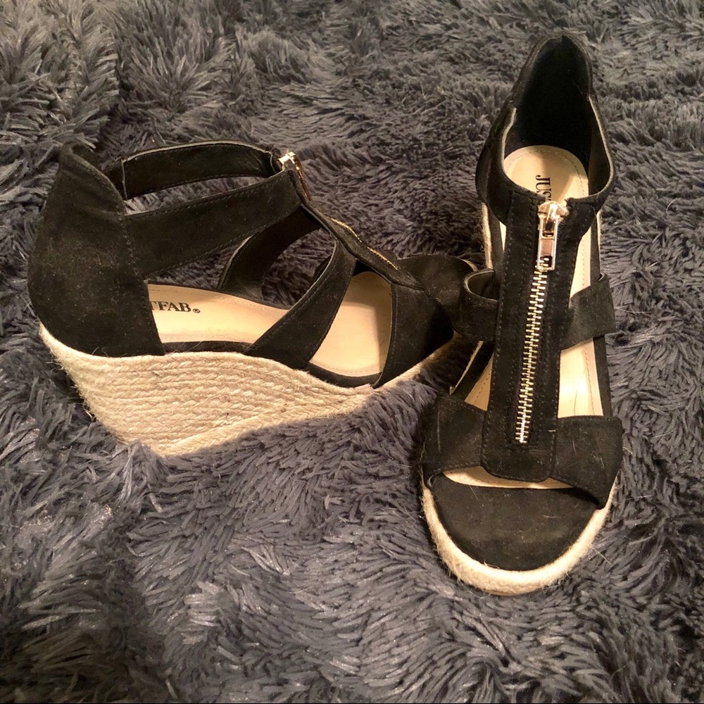 ✨Black zipper wedges - Picture 4 of 7